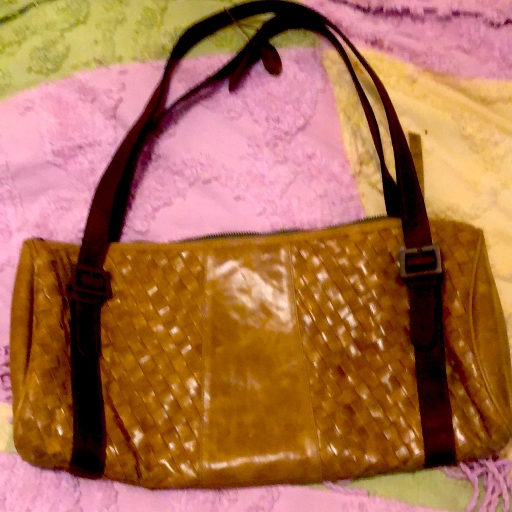 Latico East West Leather Satchel  Bag